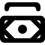 Money Round 1184 SVG Icon